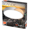 Светильник светодиодный потолочный JAZZWAY PPB SCANDIC-R 24W 4000K GR/W IP20 5037052