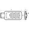 Светильники светодиодные консольные JAZZWAY PSL 07 80W 5000K GR IP65 5041073